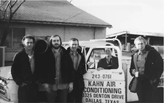The Kahn family, owners of Kahn Mechanical Contractors in Dallas